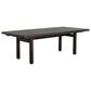 Woodard Elite Tri-Slat Extension Umbrella Table in Twilight, , large