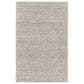 Surya Como 6" x 9" Charcoal and Ivory Area Rug, , large