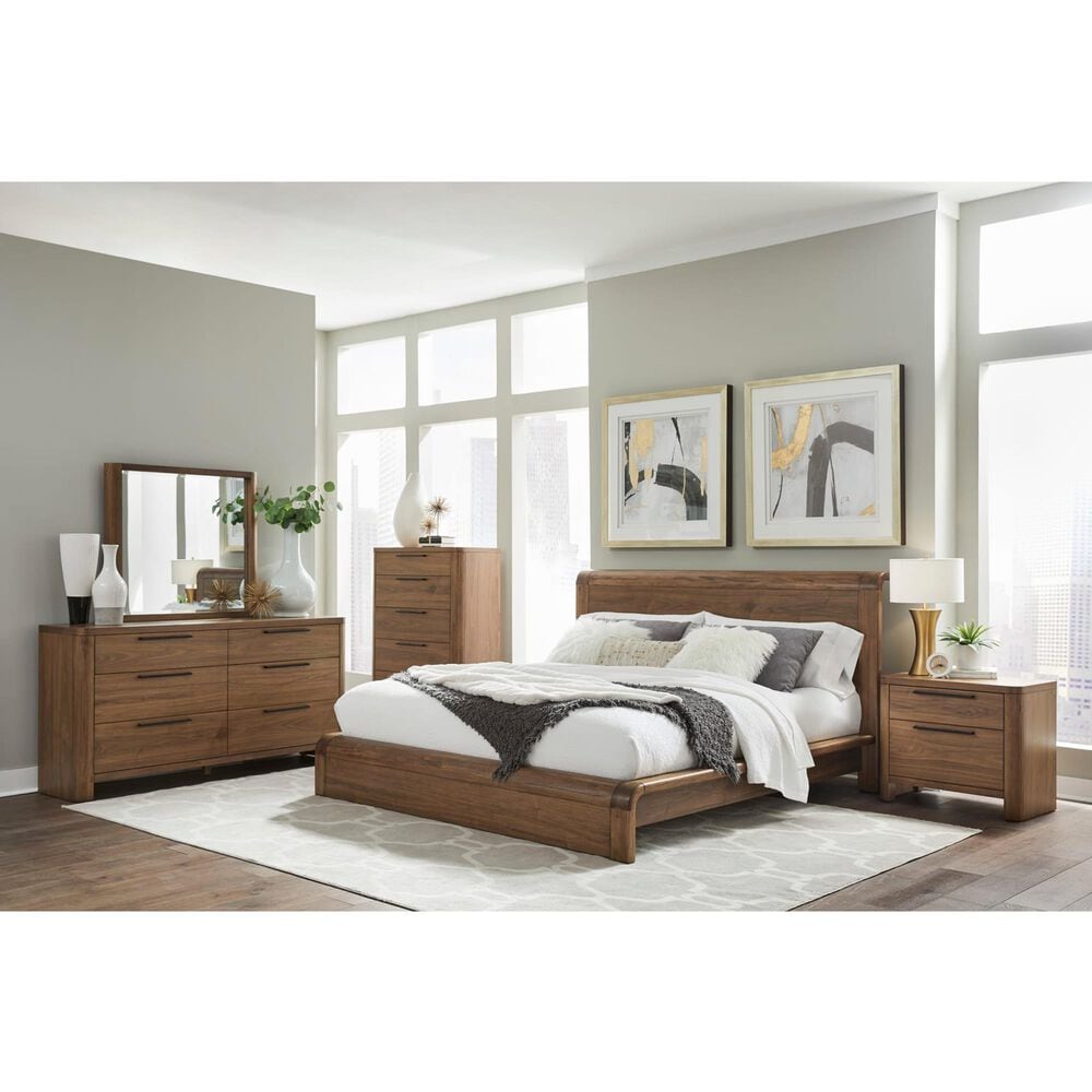 Urban Home Totes Wall or Dresser Mirror in English Walnut, , large