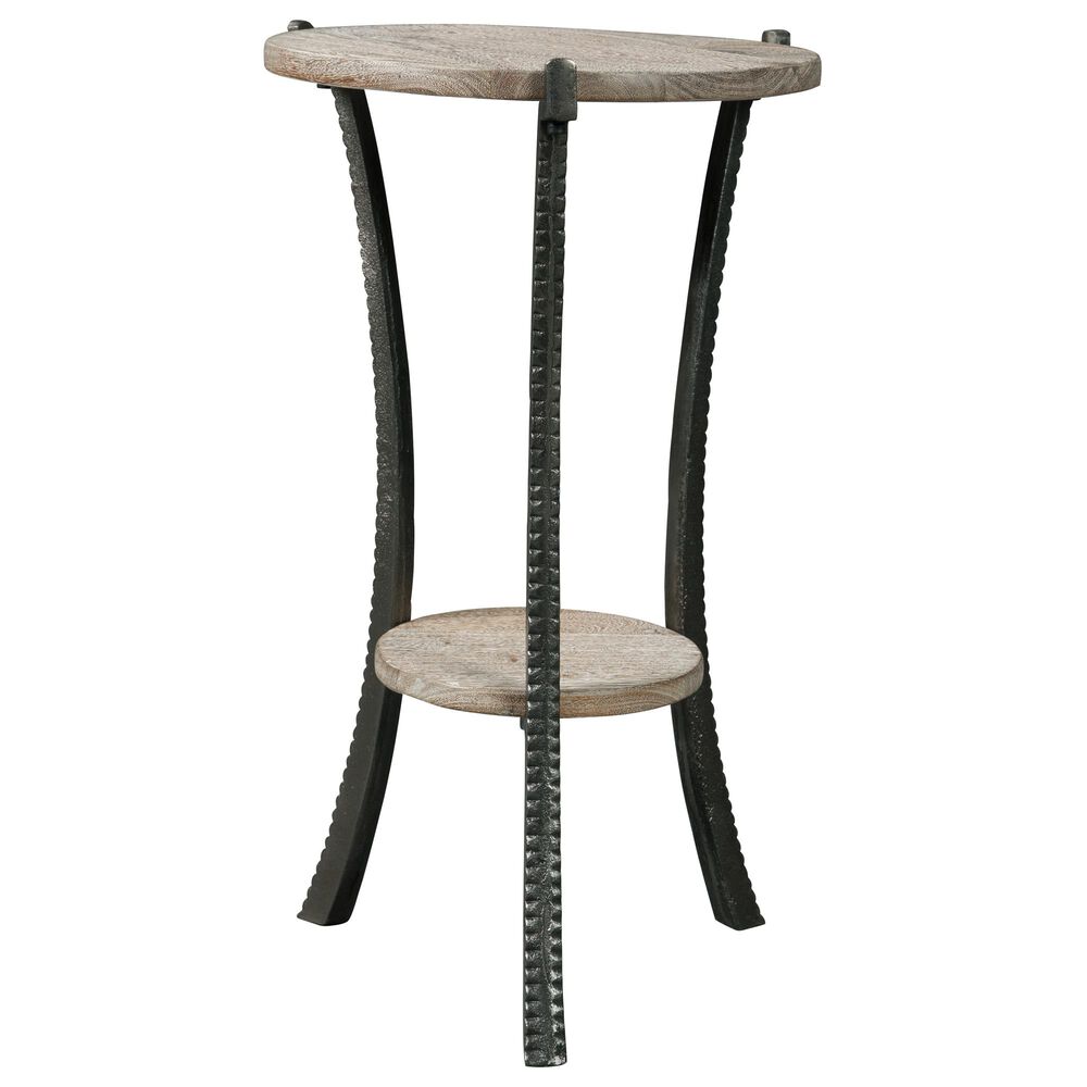 Signature Design by Ashley Enderton Accent Table in White Wash and Pewter, , large