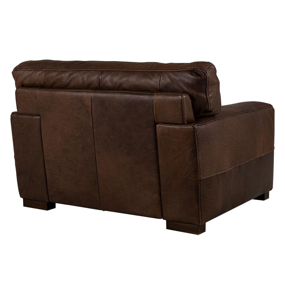 Softline Maxi Leather Chair in Madison Espresso, , large
