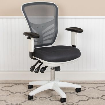 Flash Furniture 44.25" Executive Swivel Chair in Gray, , large