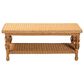 Baxton Studio Dolby Rectangular Coffee Table in Light Honey, , large