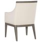 Hooker Furniture Modern Mood Arm Chair with Beige Cushion in Earthy Brown, , large