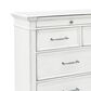 Ashley Kanwyn 4-Piece Cal King Upholstered Bed Set in Whitewash, , large