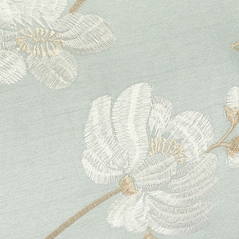 J. Queen New York Spring Garden 7&quot; x 16&quot; Bolster Pillow in Spa and White, , large