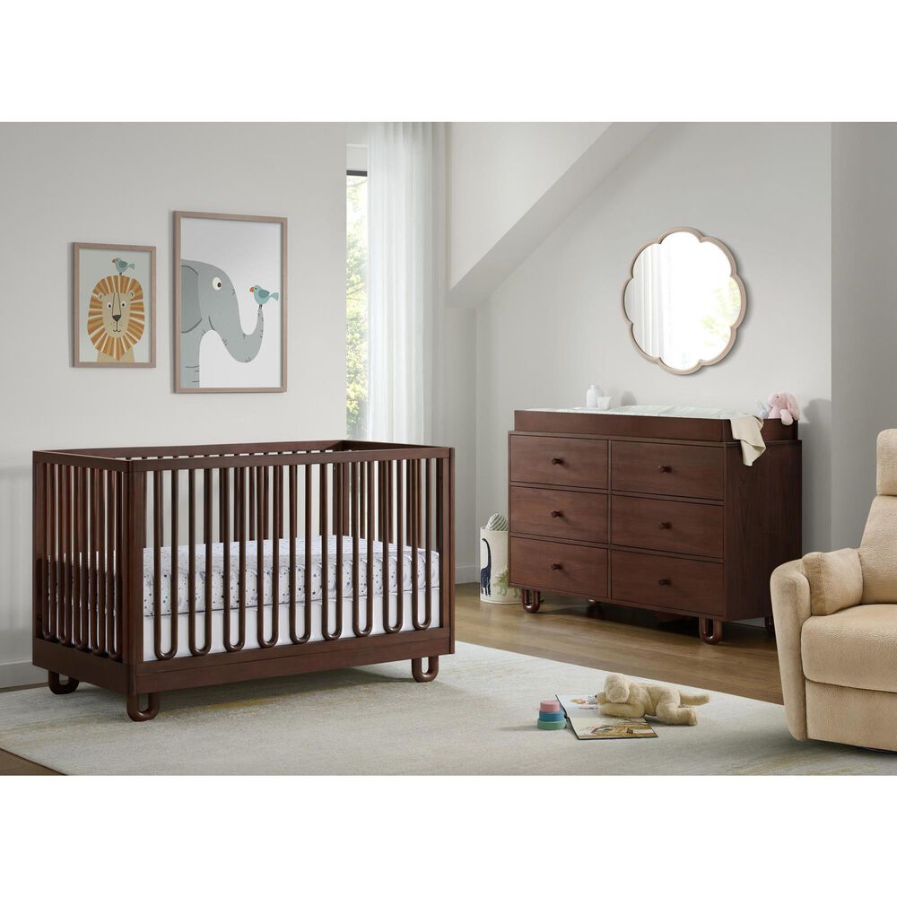 Oxford Baby Meridian 6 Drawer Dresser in Cognac, , large