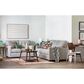 Ashley Mahoney Stationary Loveseat in Pebble, , large