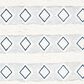 Safavieh Natura NAT678A 5" x 8" Ivory and Blue Area Rug, , large