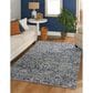 Radici USA Livigno Damask 3"3" x 4"11" Blue Area Rug, , large