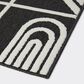 Balta Rugs Flamel 7"10" x 10" Black Indoor/Outdoor Area Rug, , large