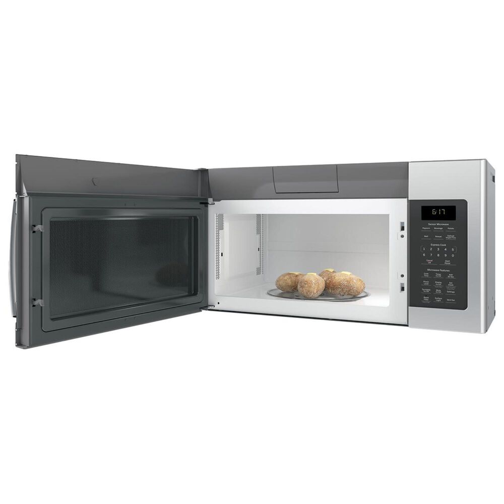 GE Appliances 1.7 Cu. Ft. Over-The-Range Microwave in Stainless Steel, , large