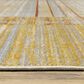 Oriental Weavers Bauer Geometric Lines 3"10" x 5"5" Rust Area Rug, , large