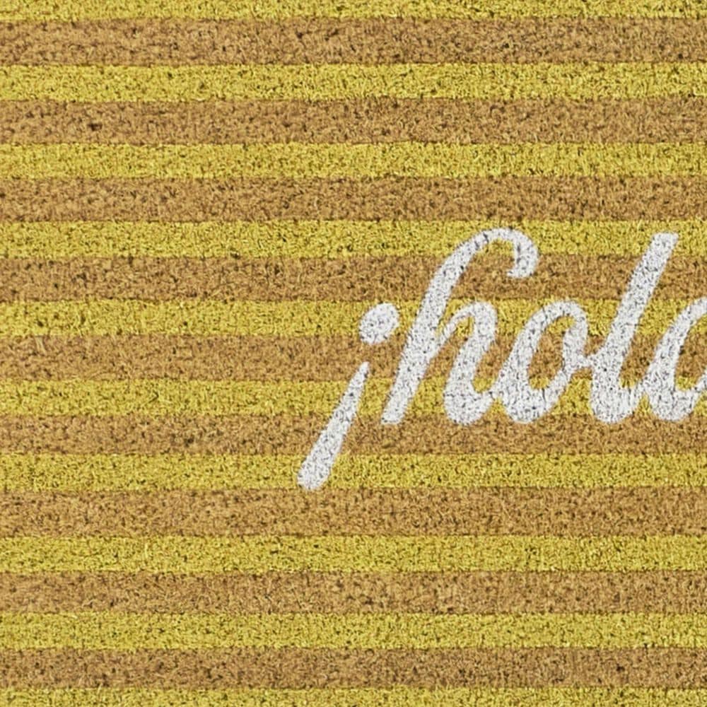 Balta Rugs Hola Yellow 1&#39;6&quot; x 2&#39;6&quot; Door Mat, , large