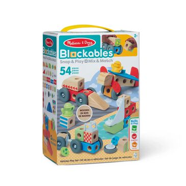 Melissa & Doug Blockables Vehicles, , large
