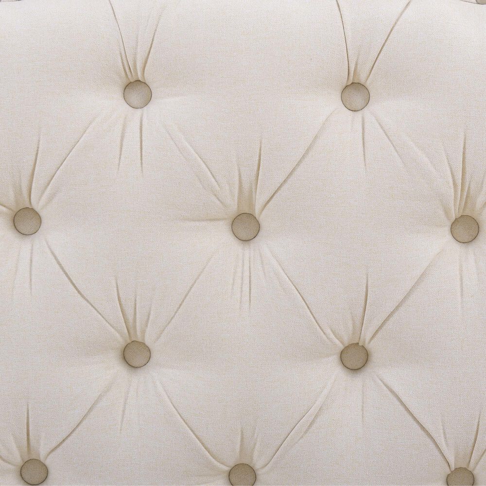 Jennifer Taylor Home Marcella Queen Upholstered Bed in Sky Neutral NFM