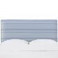 Skyline Furniture Queen Slipcover Headboard in Nautical Stripe Navy, , large