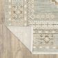 Oriental Weavers Lola LLA04 Brown and Blue 7"10" x 10" Area Rug, , large