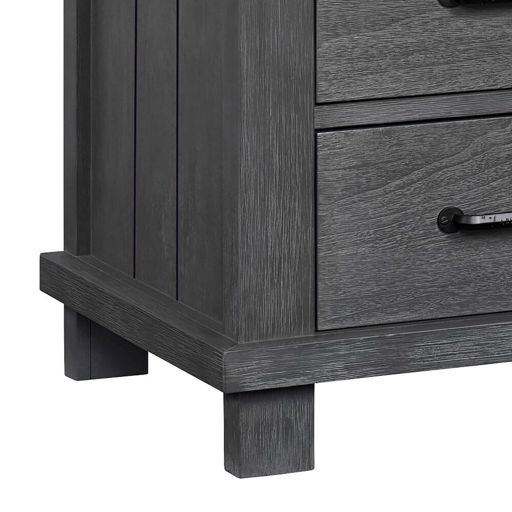 Oxford Baby Hampton 2-Drawer Nightstand in Canyon Gray, , large