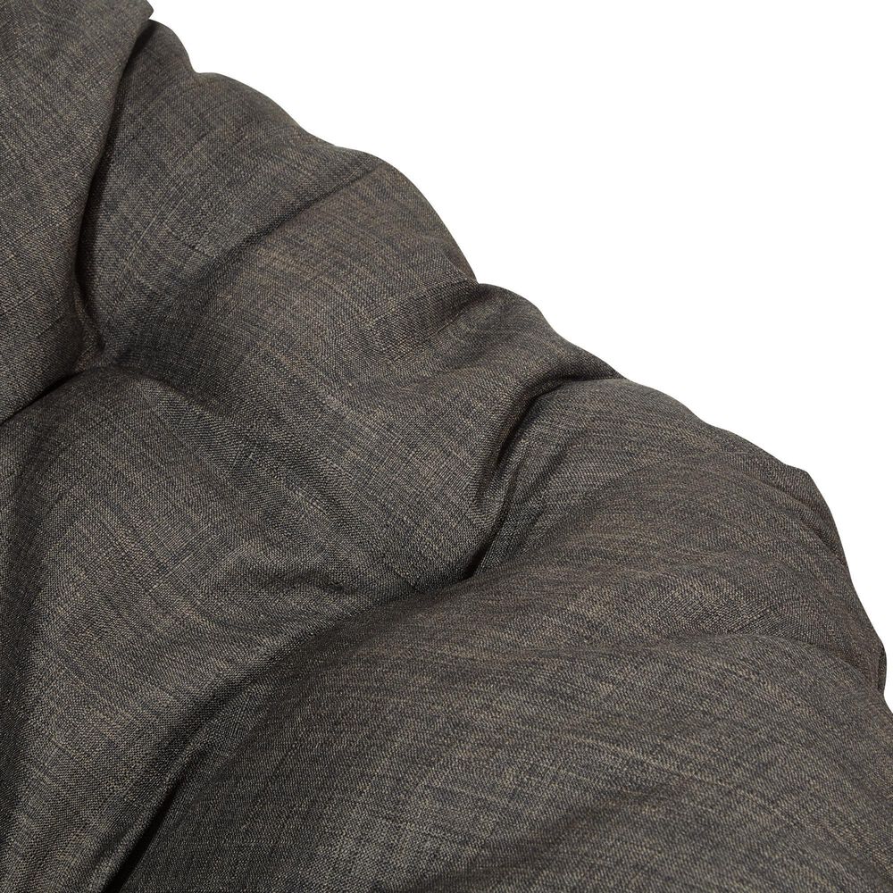 Valor Living Papasan Swivel Chair in Brown, , large