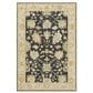 Dalyn Rug Company Hatay HY2 8" x 10" Black Area Rug, , large