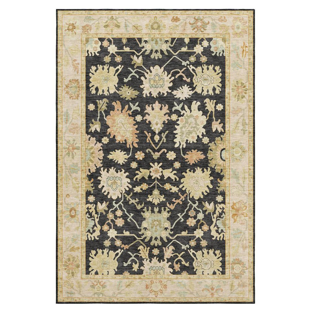 Dalyn Rug Company Hatay HY2 8" x 10" Black Area Rug, , large