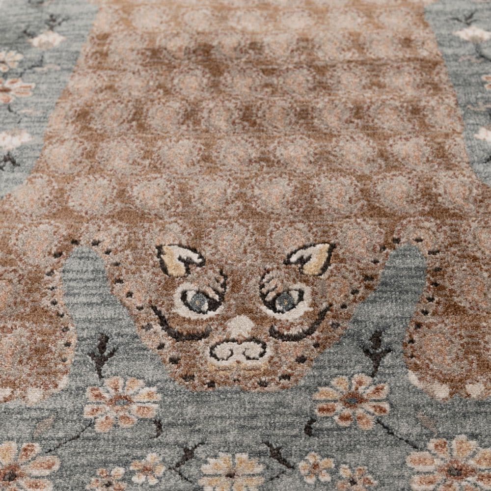 Central Oriental Tupelo Harbor and Sandstone 7'10" x 9'10" Area Rug, , large