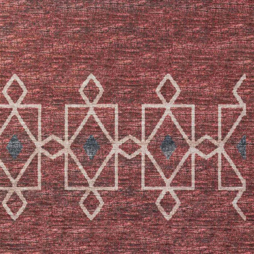 Dalyn Rug Company Sedona Southwestern 3&#39; x 5&#39; Paprika Indoor/Outdoor Area Performance Rug, , large