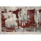 Nourison Maxell MAE14 5"3" x 7"3" Ivory and Red Area Rug, , large