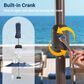 HOMLUX 2-Piece 14.5 ft Patio Umbrella Set in Dark Blue, , large