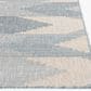 Central Oriental Melbourne Thistle 5" x 7" Lead and Tidepool Area Rug, , large