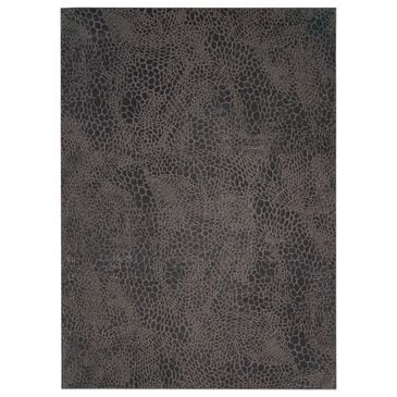 Nourison Desire Charcoal and Silver 9" x 12" Area Rug, , large