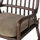 FOUR HANDS Brenna Dining Chair in Drifted Oak with Broadway Olive Cushion, , large