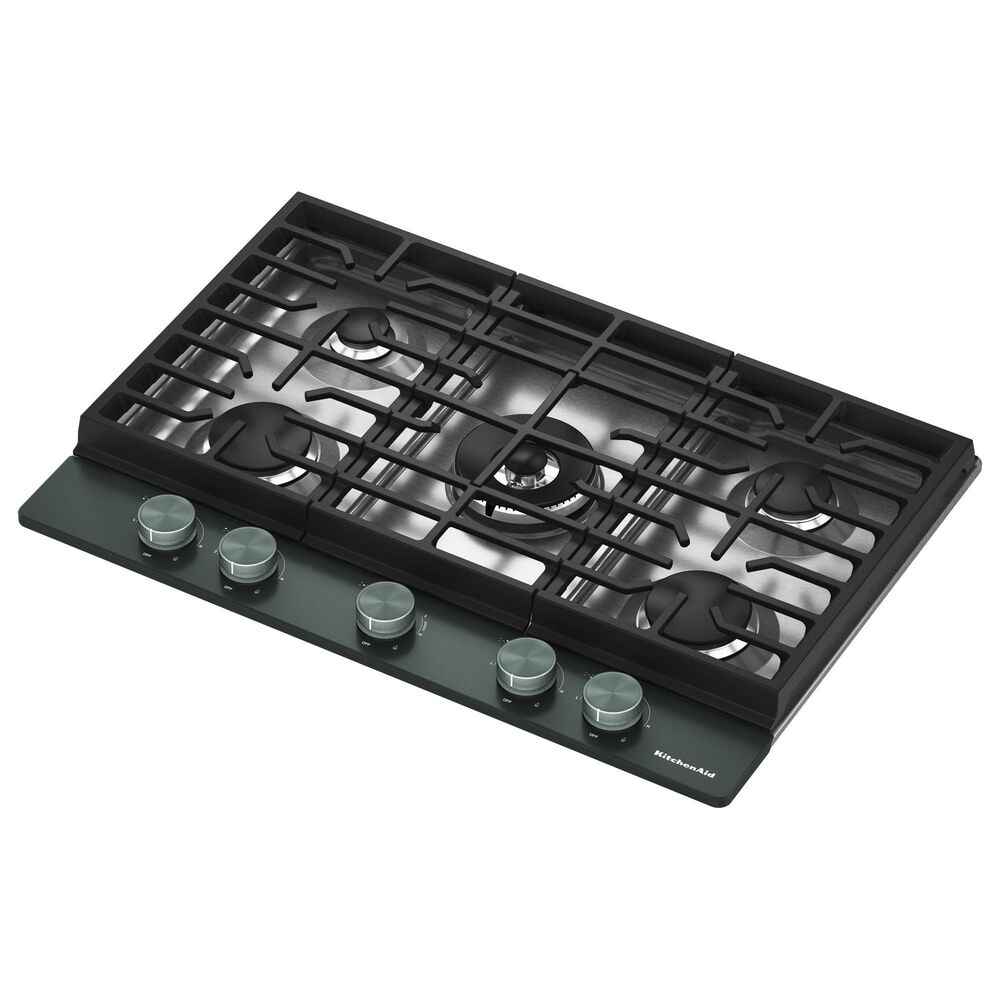 KitchenAid 30" Gas Cooktop with 5 Burners in Juniper, , large