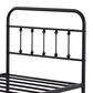 HOMLUX Twin Metal Bed Frame in Black, , large