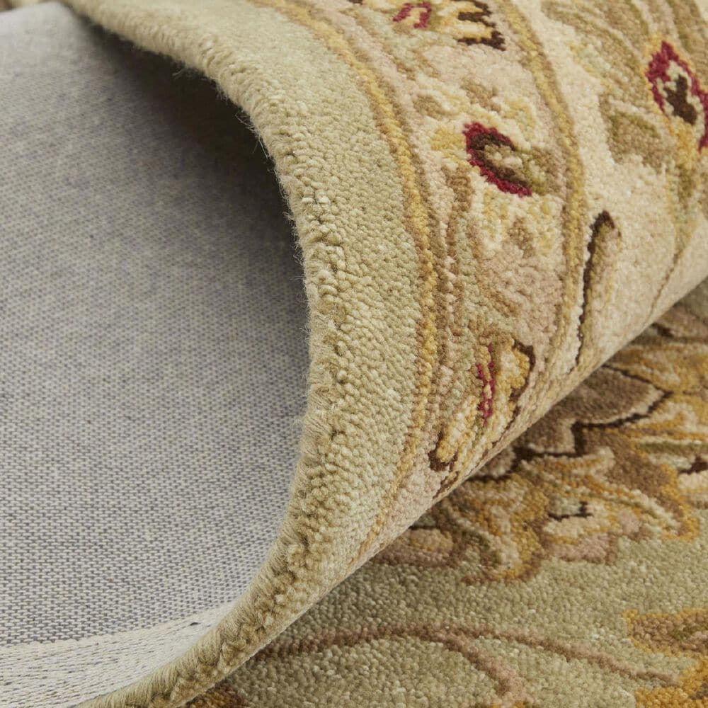 Feizy Wagner 8941F 5&#39; x 8&#39; Sage and Beige Area Rug, , large