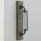 Maple and Jade Battery-Operated Geometric Wall Accent Lamp in Matte Black and Brown, , large