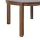 Jofran Carson Round Extension Table in Oak - Table Only, , large