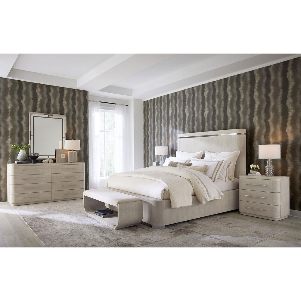 Hooker Furniture King Bed in Bisque, , large