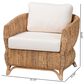 Baxton Studio Roma Arm Chair in Natural, , large