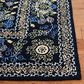Safavieh Micro-Loop 5" x 8" Black and Green Area Rug, , large