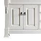 James Martin Vanities Brookfield 72" Double Bathroom Vanity in Bright White with 3 cm Ethereal Noctis Quartz Top and Rectangle Sink, , large