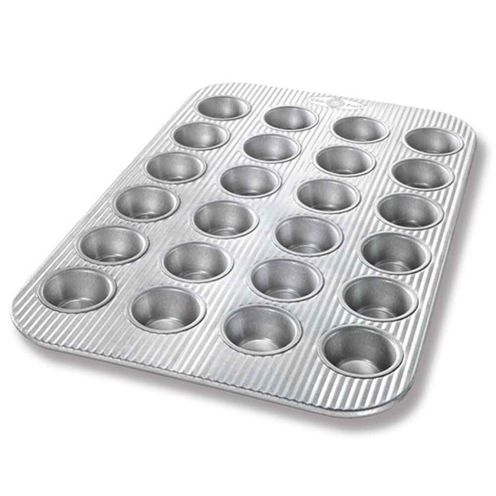USA PAN 24 Cup Mini Muffin Pan , , large