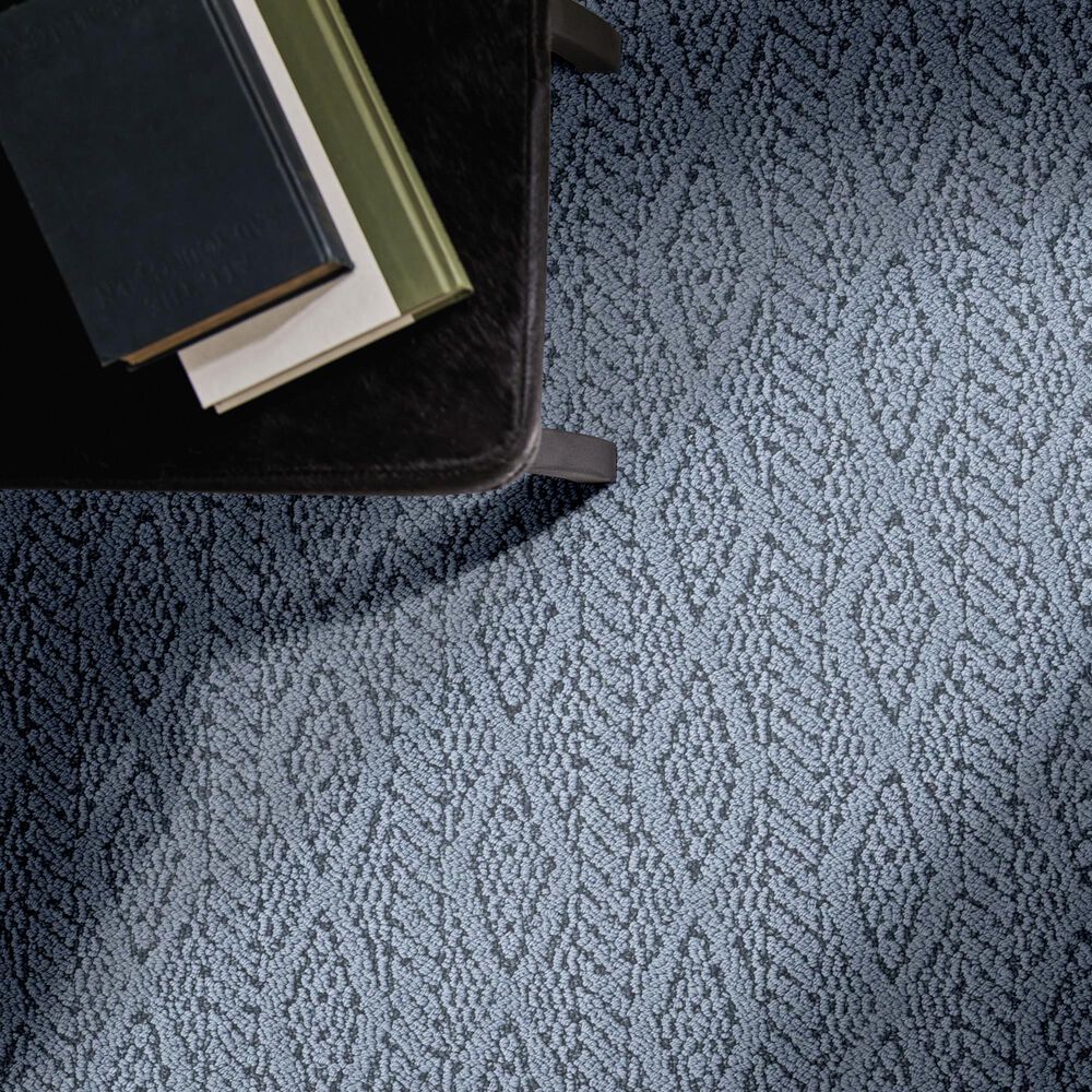 Anderson Tuftex Crochet Carpet in Old Money Blue, , large