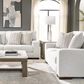 Ashley Hartside Stationary Loveseat in Frosted with Next-Gen Nuvella Performance Fabric, , large