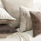 Classic Home Tavira 22" Square Throw Pillow in Natural, , large