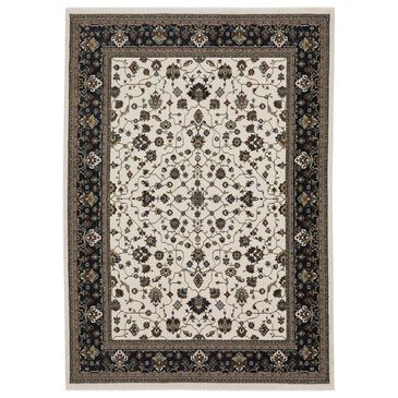 Oriental Weavers Vivian VI02B 7"10" x 10"10" Ivory Area Rug, , large