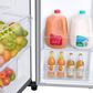 Samsung 22 Cu. Ft. Side by Side Refrigerator with Touch Screen Family Hub in Stainless Steel, , large