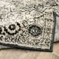 Oriental Weavers Georgia Medallion 429G0 Gray and Black 1"10" x 7"6" Runner, , large