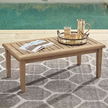 Signature Design by Ashley Gerianne Rectangular Cocktail Table in Grayish Brown, , large